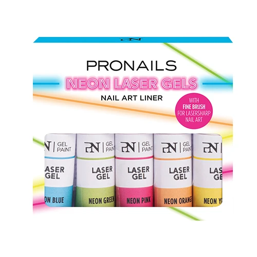 Néon Laser Gel - Liners Nails Art - 5 Pcs 3 Néon Laser Gel - Liners Nails Art - 5 Pcs