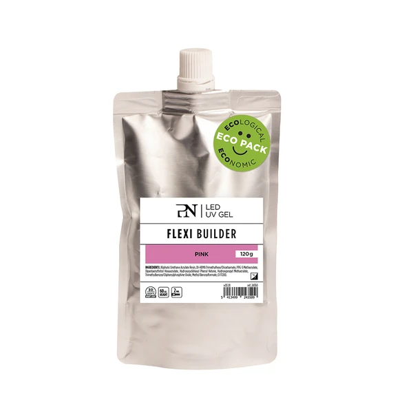 Gel LED UV Pink Flexi Builder 120GR 3 Gel LED UV Pink Flexi Builder 120GR