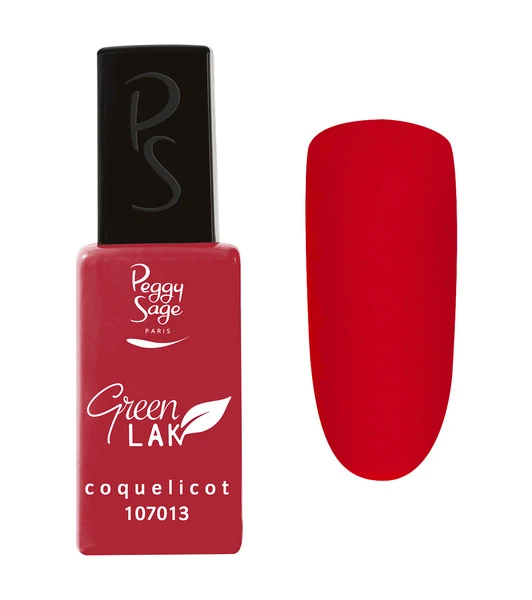 Vernis à Ongles Green Lak N°013 Coquelicot Peggy Sage 10ml 3 Vernis à Ongles Green Lak N°013 Coquelicot Peggy Sage 10ml