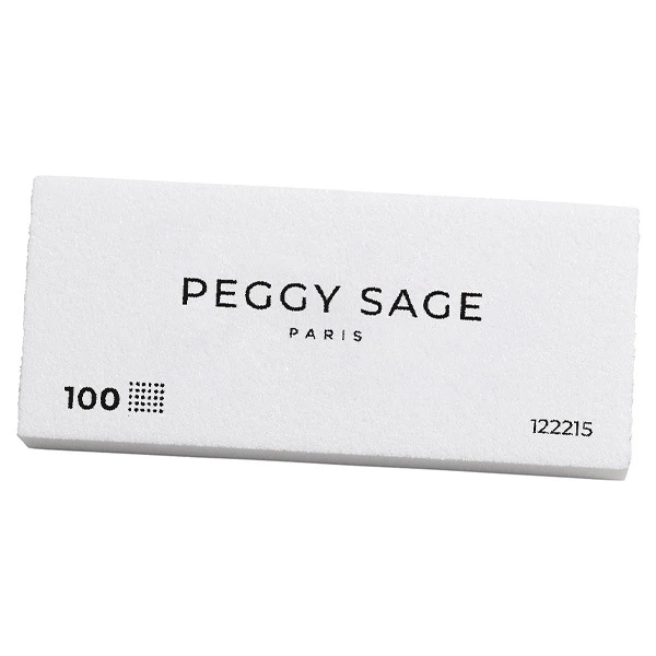 Ponces Blocs Blancs Slim PourOngles Peggy Sage X 10 3 Ponces Blocs Blancs Slim PourOngles Peggy Sage X 10