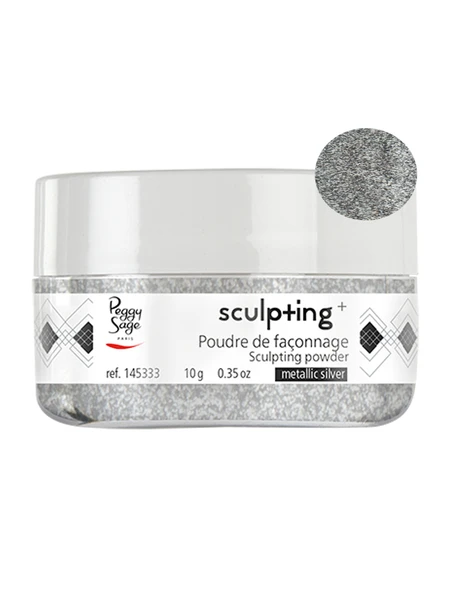 Poudre De Façonnage Sculpting+ Metallic Silver Peggy Sage 10g 3 Poudre De Façonnage Sculpting+ Metallic Silver Peggy Sage 10g