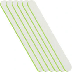 6 Limes Droites Blanches 100/180New & Beauty