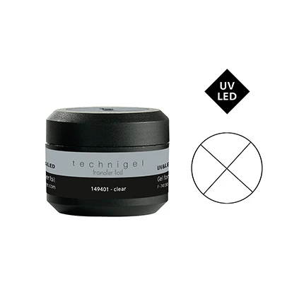 Gel Uv/LED Pour Ongles Transfer Foil Transparent Peggy Sage 5g 3 Gel Uv/LED Pour Ongles Transfer Foil Transparent Peggy Sage 5g