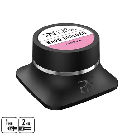 Gel LED UV Tixo Pink Hard Builder 15ml 3 Gel LED UV Tixo Pink Hard Builder 15ml
