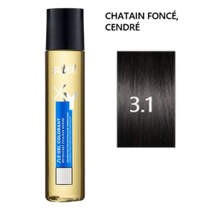 Gel Colorant /XY 3.1 Ch?tain Fonc? Cendr? 60ml 3 Gel Colorant /XY 3.1 Ch?tain Fonc? Cendr? 60ml