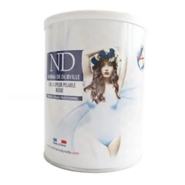 Cire Pelable Bleue Pot NDNorma De Durville 3 Cire Pelable Bleue Pot NDNorma De Durville