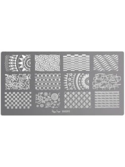 Plaque De Stamping Nail Art 3 Peggy Sage