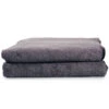 Lot De 2 Draps De Bain Gris Anthracite 100x200 2 Lot De 2 Draps De Bain Gris Anthracite 100x200 -Produits D'entretien 91100202.600