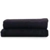 Lot De 2 Draps De Bain Noirs 100x200 2 Lot De 2 Draps De Bain Noirs 100x200 -Produits D'entretien 91100209.600