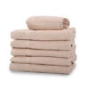 Lot De 12 Serviettes De Toilette Taupe 50x90 -Produits D'entretien 91509013.600