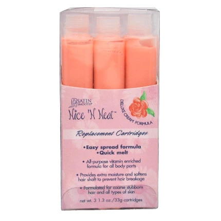 Cartouches De Cire Deluxe Cream Nice'N Neat Satin Smooth 3x33g 3 Cartouches De Cire Deluxe Cream Nice'N Neat Satin Smooth 3x33g