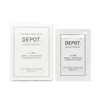 N°504 Lingettes Nettoyantes Barbe Et Moustache 12 Pcs 3 N°504 Lingettes Nettoyantes Barbe Et Moustache 12 Pcs