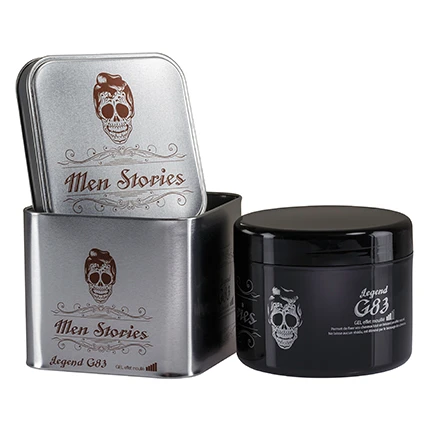 Gel Effet Mouille Boite Métal Men Stories 500 Ml 3 Gel Effet Mouille Boite Métal Men Stories 500 Ml