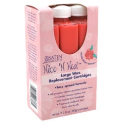 Cartouches De Cire Deluxe Cream Nice'N Neat Satin Smooth 3x80g